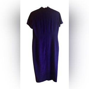 SPENCER JEREMY 100% SILK ASIAN INSPIRED MIDI DRESS